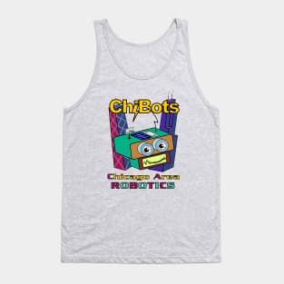 ChiBots - Funky (white border) Tank Top